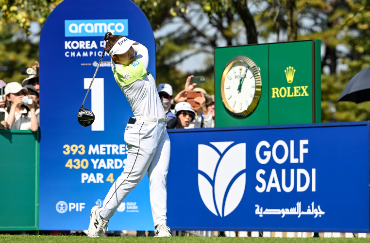 Yamashita Miyu enters the final round as the one-stroke leader. [Photo=LET]