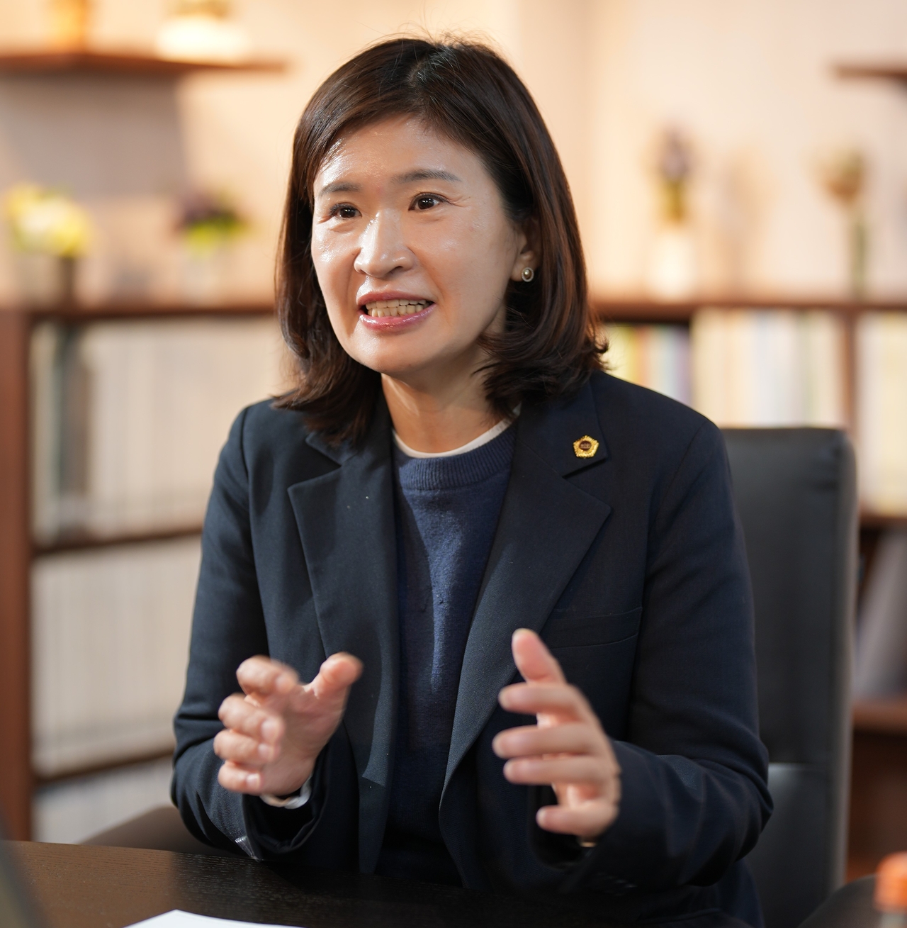 Kim Kyung-woo, chair of the Seoul Metropolitan Council's Health and Welfare Committee, outlines his vision for closing the gap between medical care and support services after hospital discharge, and for building an integrated care system that allows residents to maintain healthy daily lives in their own communities. (Yang Jeong-won)