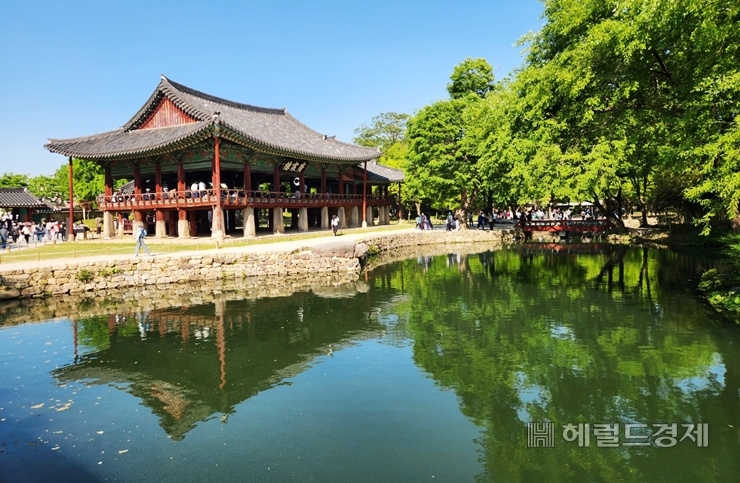국보로 지정된 남원 광한루. /박대성 기자