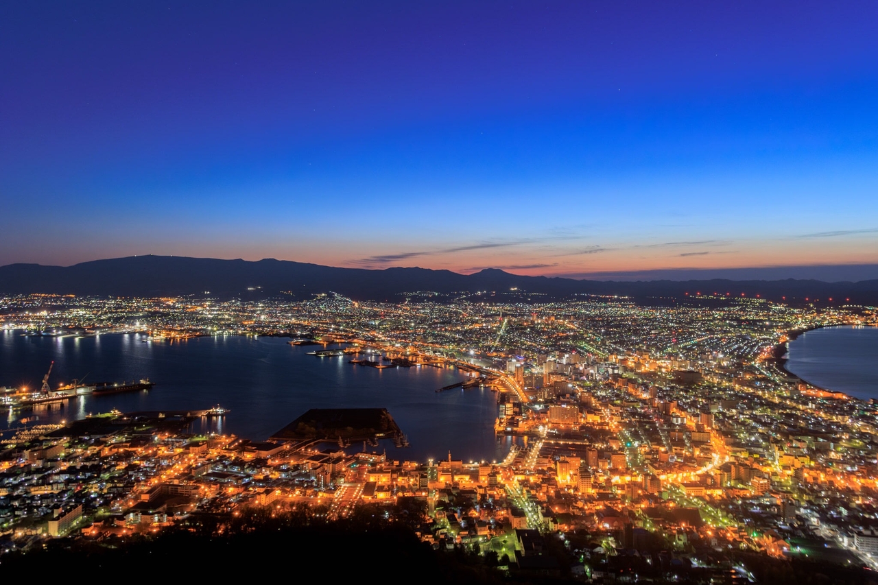 Night view of Hakodate [Provided by Japan National Tourism Organization]