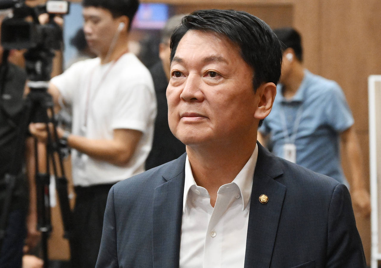 People Power Party lawmaker Ahn Cheol-soo. [Lee Sang-sub]