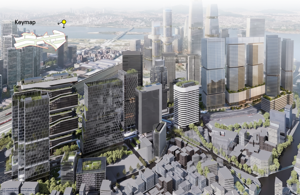 Renderding of new Yongsan Electronic Market in Yongsan, Seoul (Seoul Metropolitan Government)