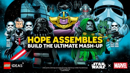 THE LEGO GROUP INVITES FANS TO MASH-UP STAR WARS™ AND MARVEL UNIVERSES FOR THE FIRST TIME EVER IN LEGO IDEAS® CHALLENGE