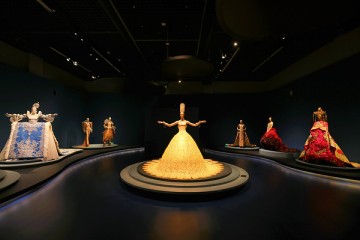 Rihanna's Golden Dragon Gown has arrived: Guo Pei's Garden of Ethereal Realms Exhibition Opens at China National Silk Museum