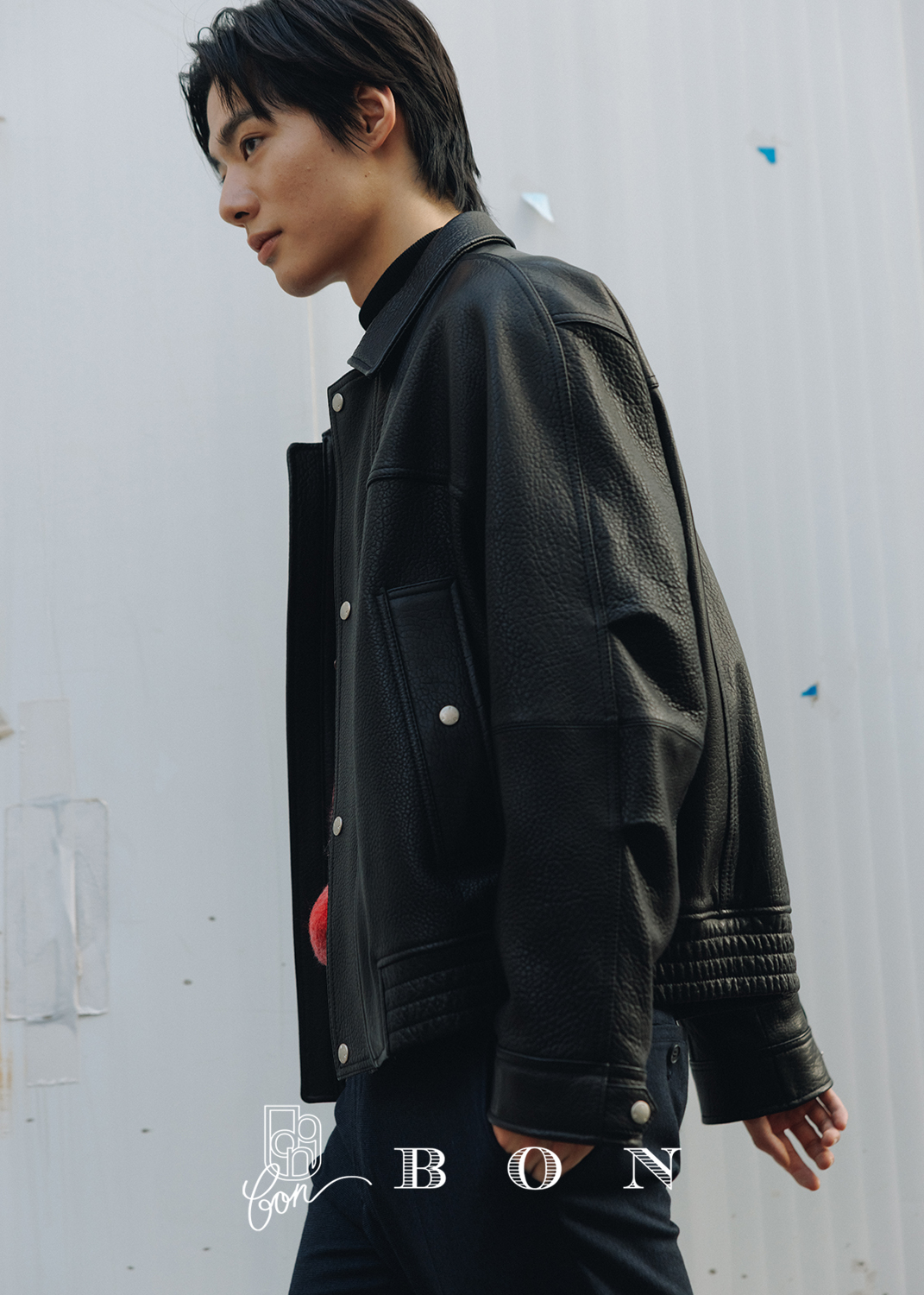 A promotional image for BON, a French traditional menswear brand under Hyungji I&C [Hyungji I&C]