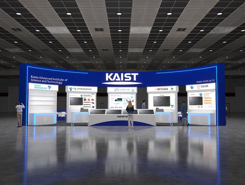 The special KAIST pavilion at the 2026 KAIST Tech Fair. [Provided by KAIST]