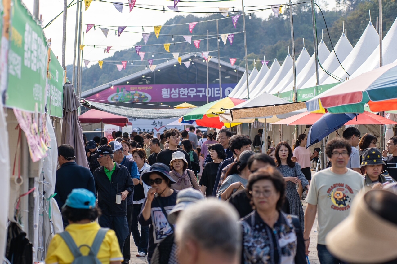 2026 횡성한우축제는 역대 최다 방문객을 기록했다.