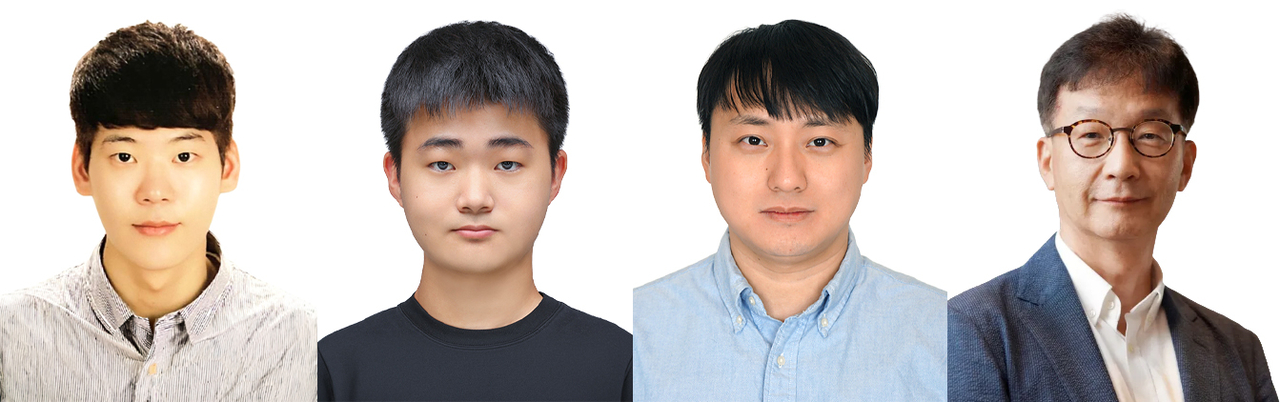 GIST-POSTECH 공동연구팀. 서민교(왼쪽부터) POSTECH 물리학과 박사, 김한별 GIST 물리·광과학과 석박사통합과정생, 신동빈 GIST 교수, 김동언 POSTECH 교수.[GIST 제공]