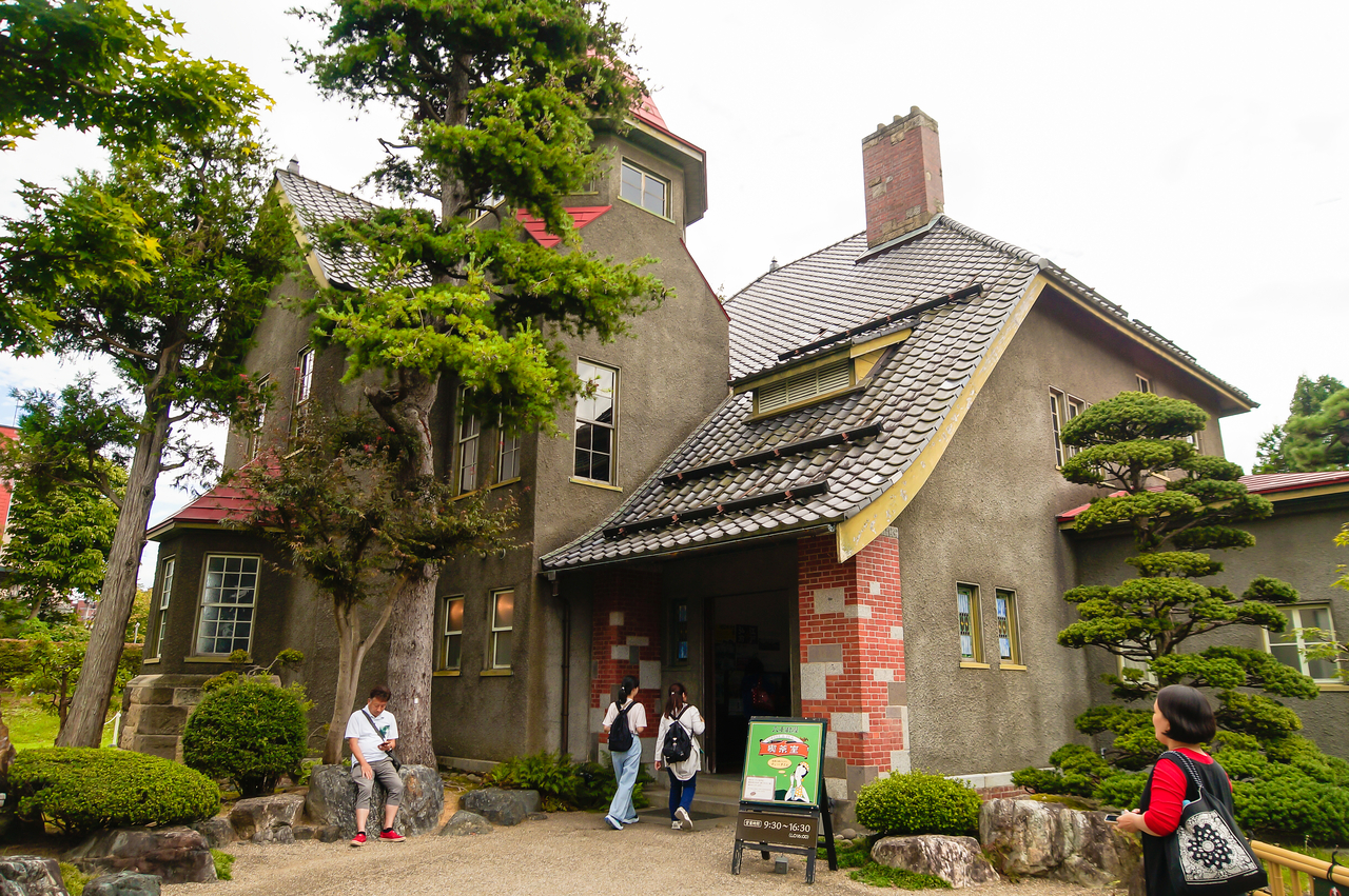 The Western-style building at the entrance to Fujita Memorial Garden [Kim Myung-sang]