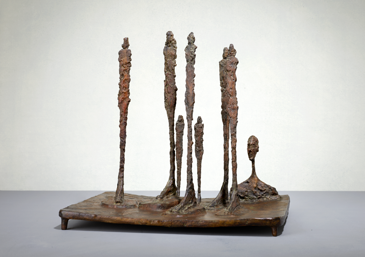 "The Forest" by Alberto Giacometti (Kunsthaus Zurich, National Museum of Korea)