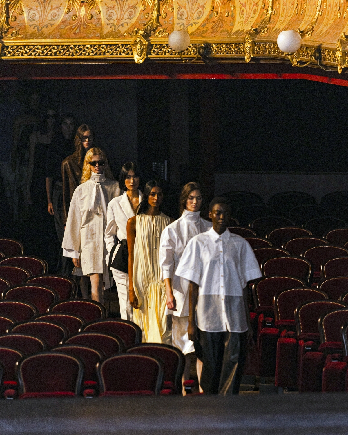 The finale of the Time 2027 Spring/Summer presentation held at Théâtre du Châtelet in Paris, France, on Oct. 5 (local time) [Handsome Time]