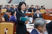 이진숙, 방미통위 국감서 제척…범여권 주도 의결에 “민주당 독재”