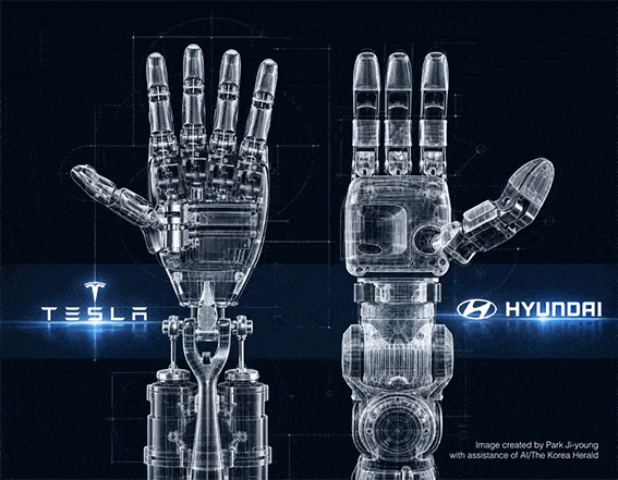 Why Hyundai’s Atlas has four fingers — and Tesla’s Optimus has five