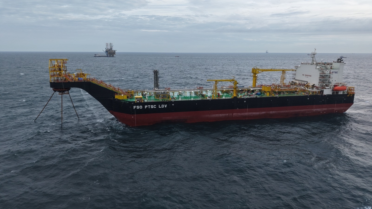 A view of an oil field at Vietnam's offshore Block 15-1/05 (SK Earthon)