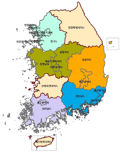 A report by the Korea Research Institute for Human Settlements argues that regional balanced-development policy should focus on strengthening the competitiveness of existing hubs — such as major non-capital-region cities — rather than creating new ones as South Korea enters an era of population decline. [Provided by Korea Research Institute for Human Settlements]