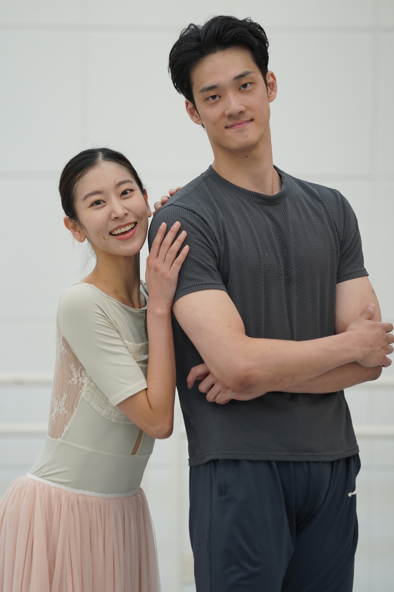 Lee Eun-seo (left) and Lee Jae-woo (Korea National Ballet)