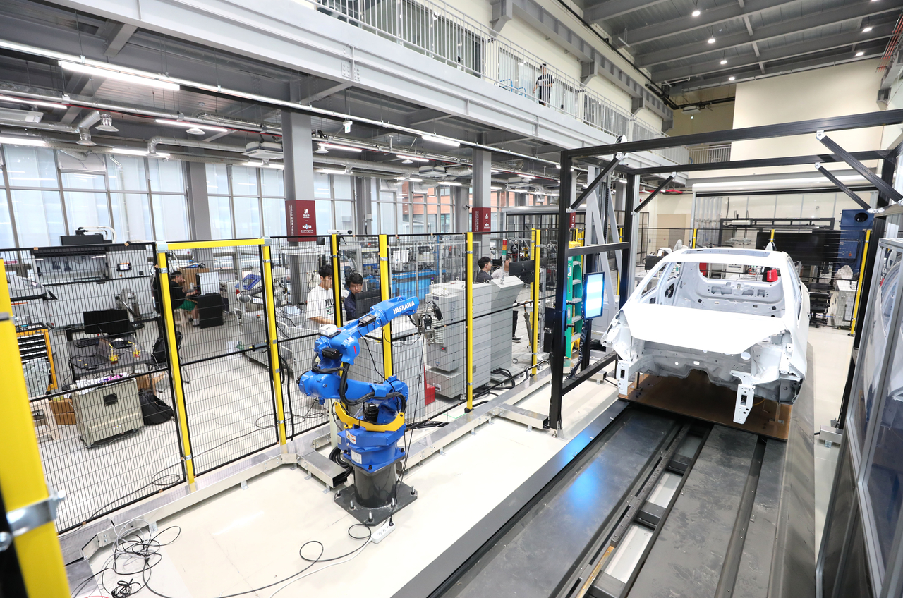 The Robot Plus Test Field in Suseo-dong in Gangnam-gu, Seoul (Gangnam-gu Office)