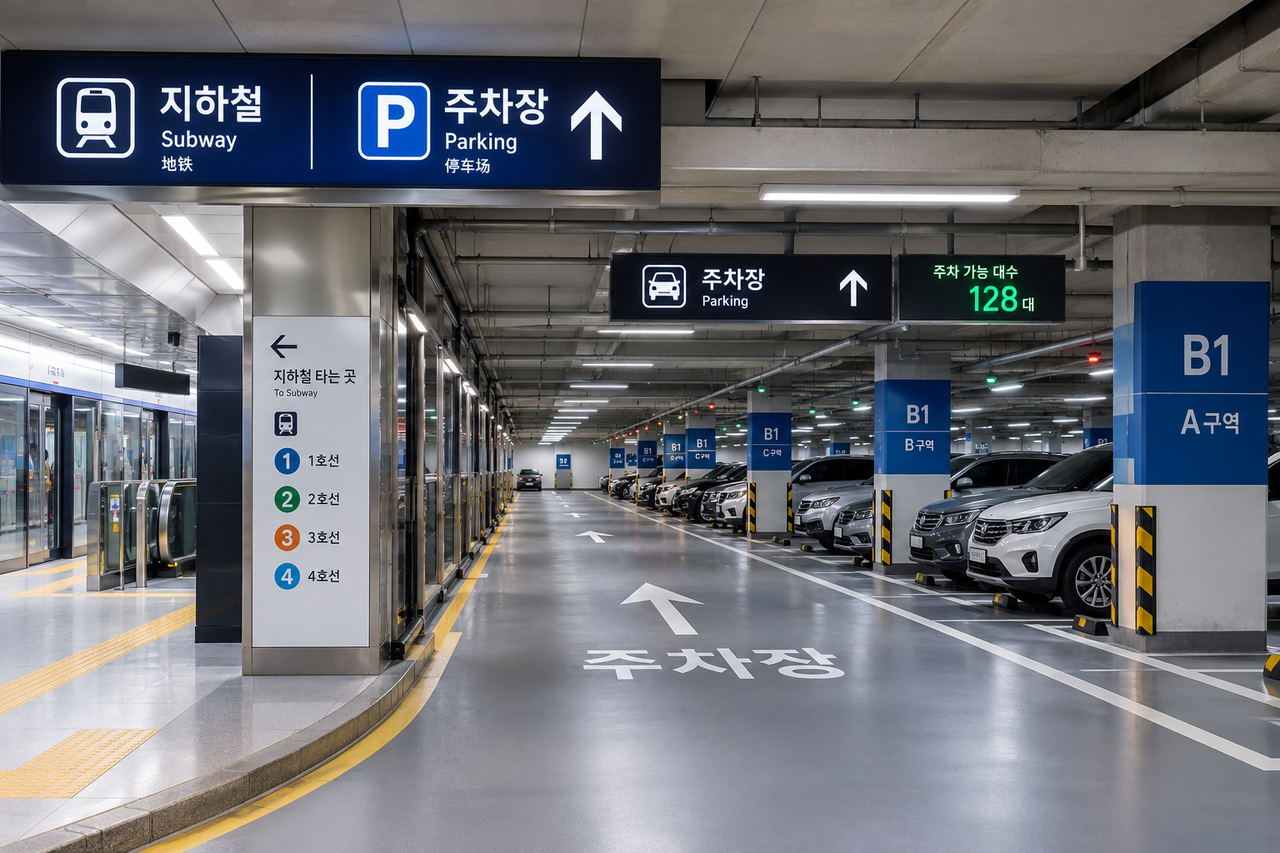 A guide to subway parking facilities