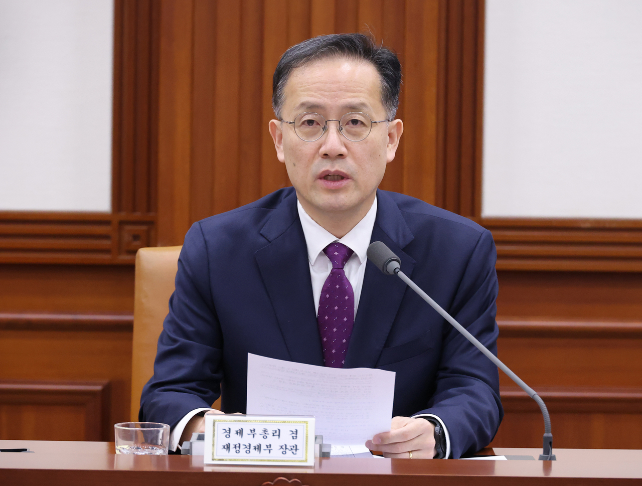 이형일 부총리 겸 재정경제부 장관 [연합]