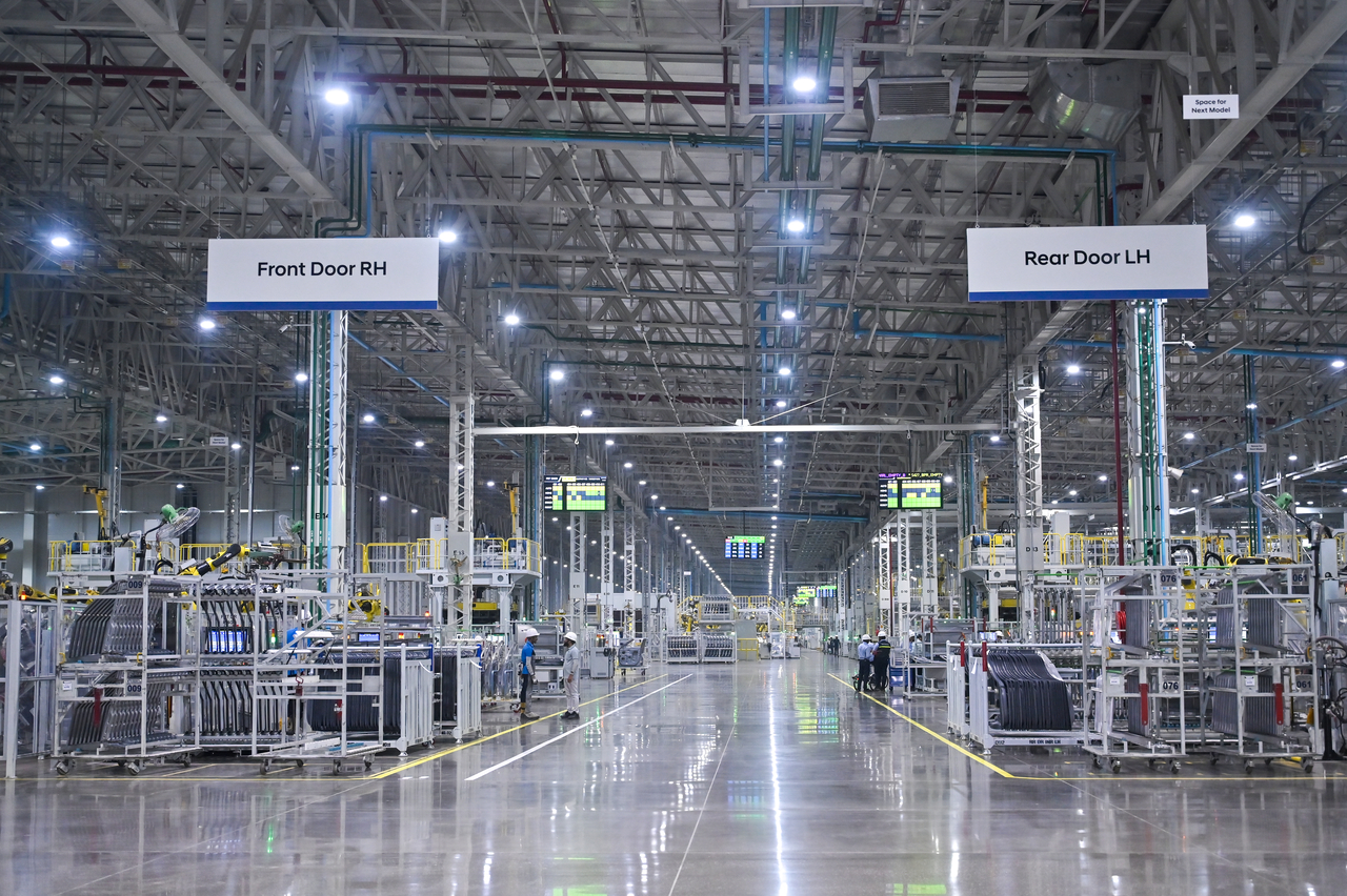 Hyundai Motor Co.’s new Pune plant in Maharashtra, India (Hyundai Motor Group)