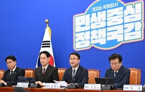 [헤럴드pic] 발언하는 한병도 더불어민주당 원내대표