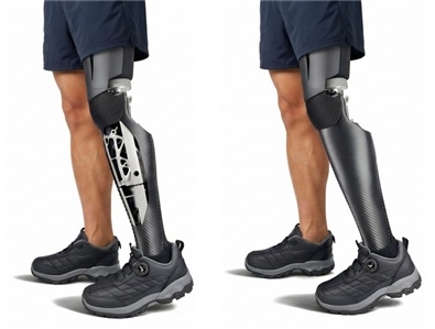 A biomimetic generative prosthetic leg developed by the Rehabilitation Engineering Research Institute of the Korea Workers' Compensation and Welfare Service [Korea Workers' Compensation and Welfare Service Rehabilitation Engineering Research Institute]