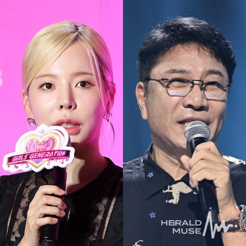 써니, 이수만/사진=헤럴드뮤즈 DB