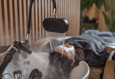 A head spa in Seoul (Dr.Scalp)