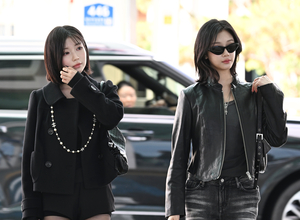 [포토]베이비몬스터 아사,파리타 ‘오늘 컨셉은 블랙’