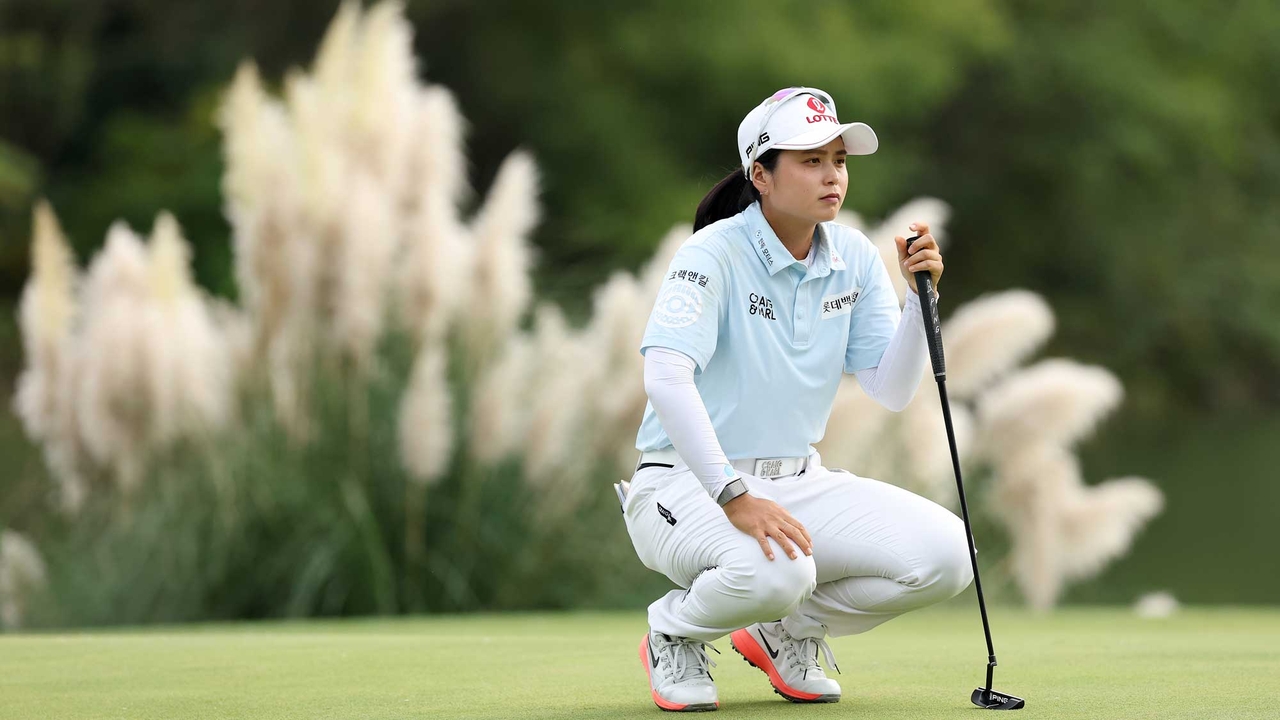 대회 이틀째 선두를 달린 최혜진. [사진=LPGA]