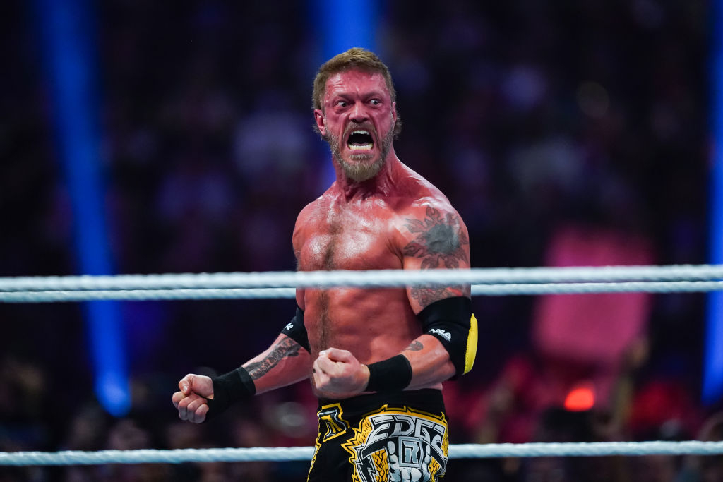 Adam Copeland, the WWE legend known as Edge. [Getty Images]