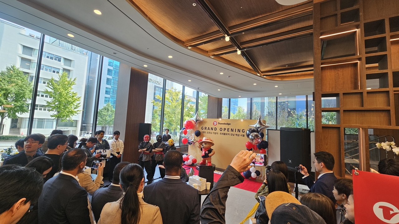 16일 ‘트레블로지 강남역삼 서울’에서 열린 그랜드 오프닝 행사 현장 (사진=김혜연기자)