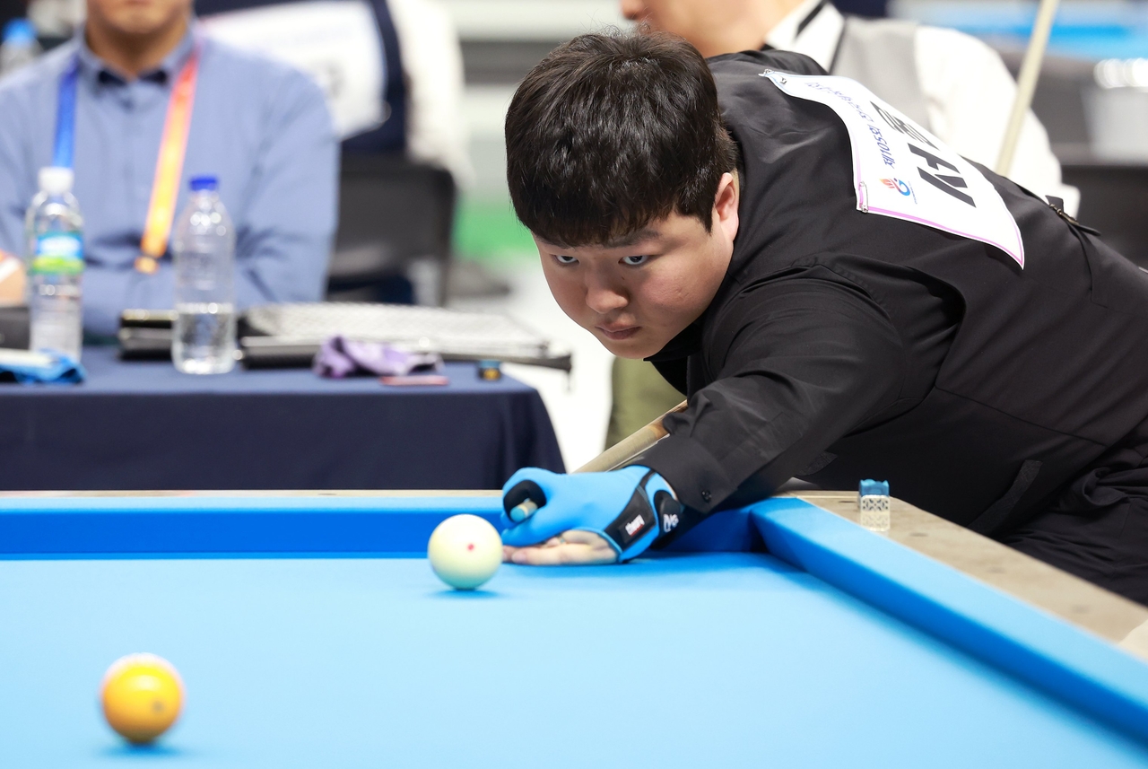 세계랭킹 1위 조명우가 전국체전에 출전한다.