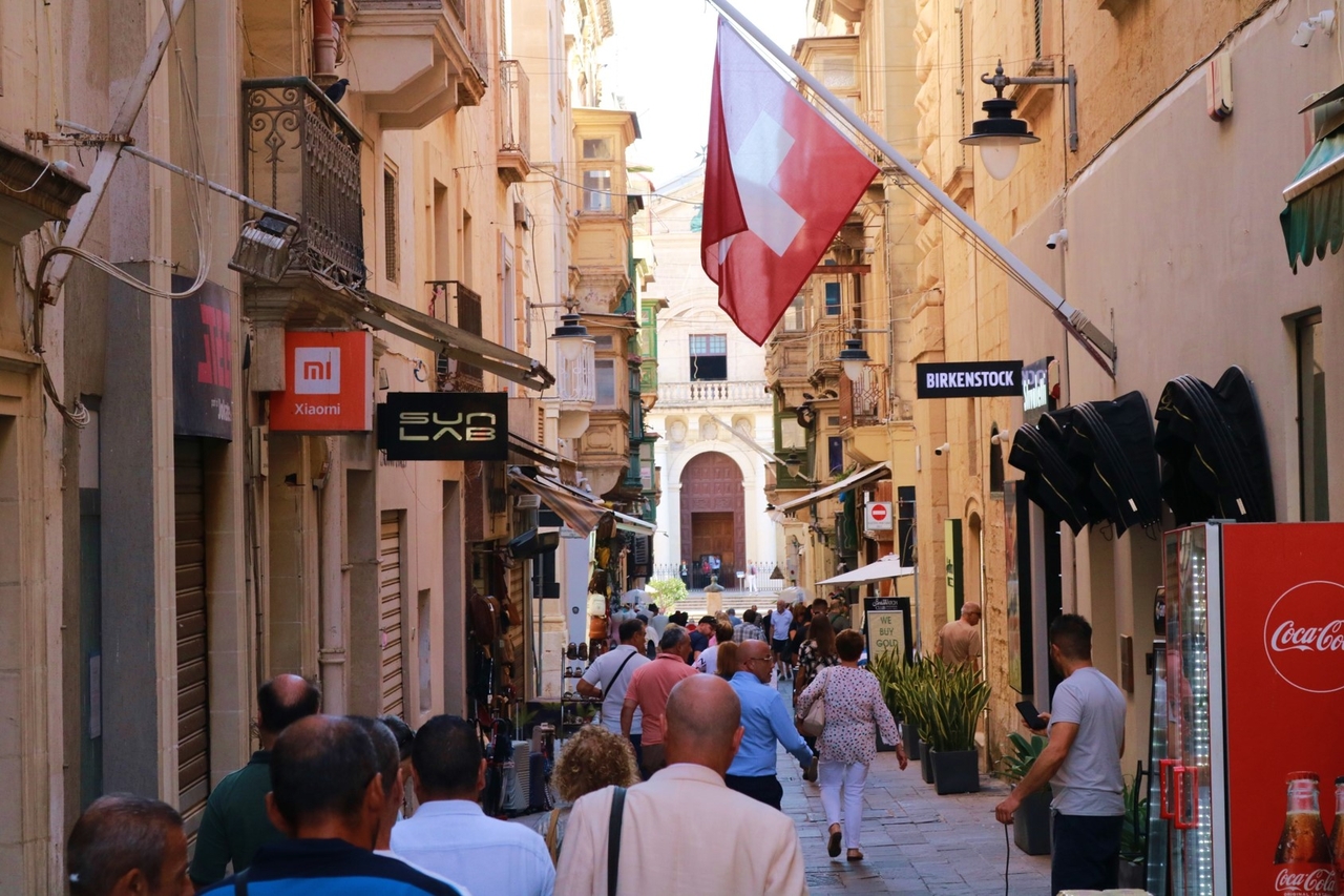 A street in Valletta, Malta (Son Ji-hyoung/The Korea Herald)