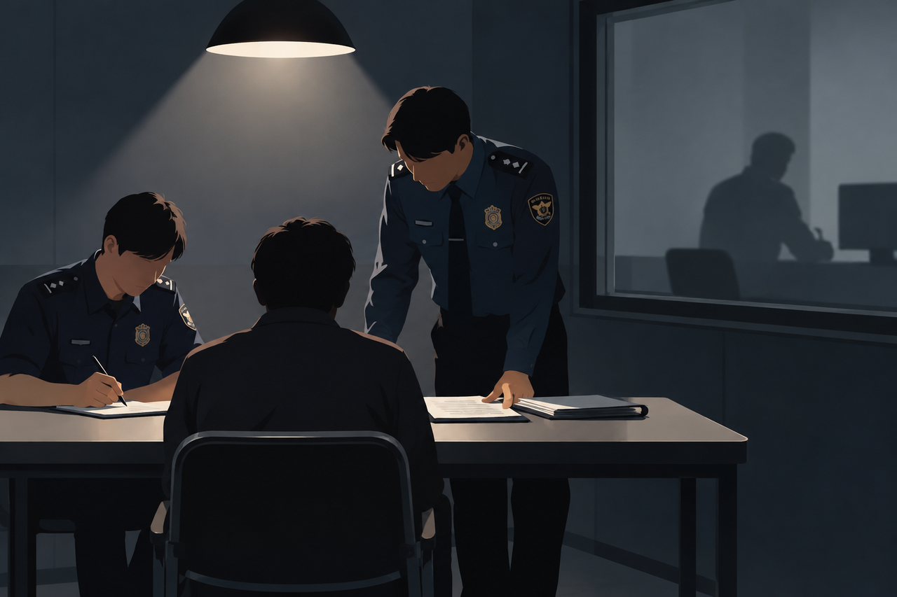경찰 피의자신문에 경위 이상인 사법경찰관의 관리 감독이 강화됐다. [AI로 제작]