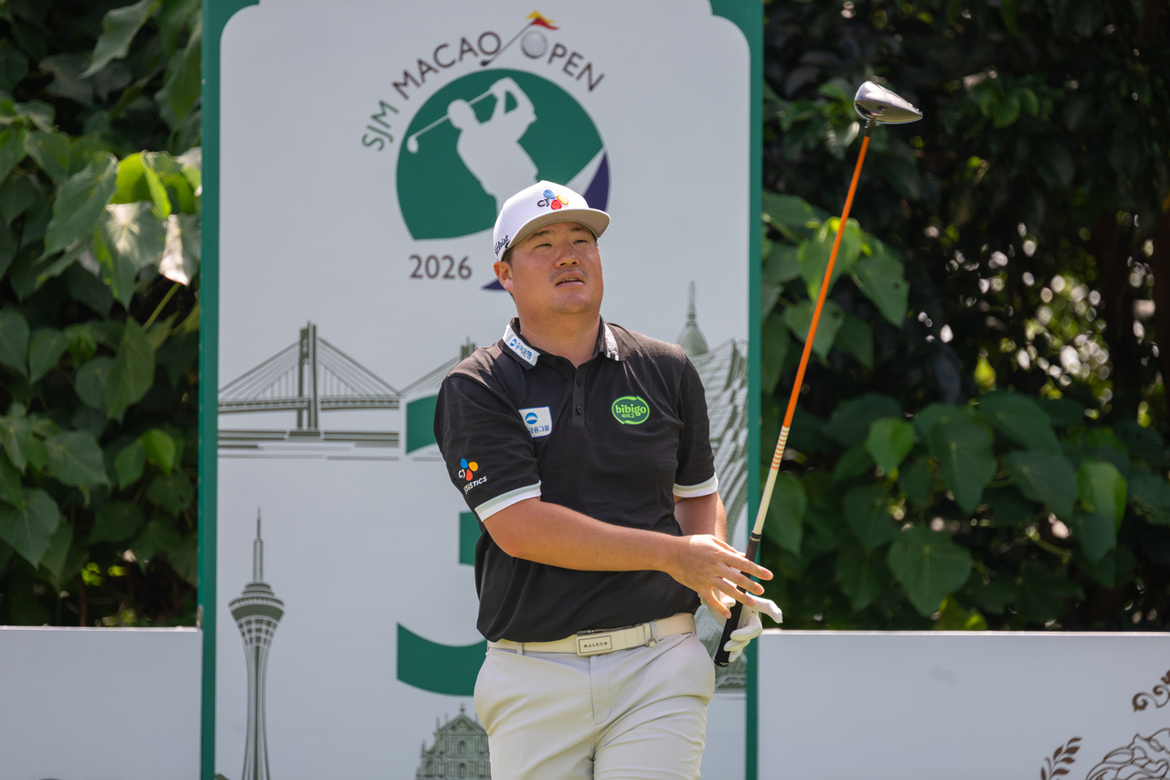 Im Sung-jae shares the lead after the third round of the SJM Macau Open. [Photo=Asian Tour]
