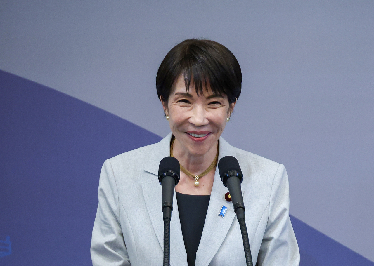 다카이치 사나에 일본 총리. [연합]