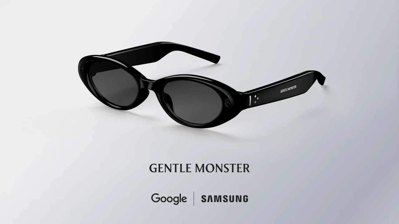 Gentle Monster’s first intelligent eyewear, developed with Google and Samsung Electronics and unveiled at Google I/O 2026 (Samsung Electronics)