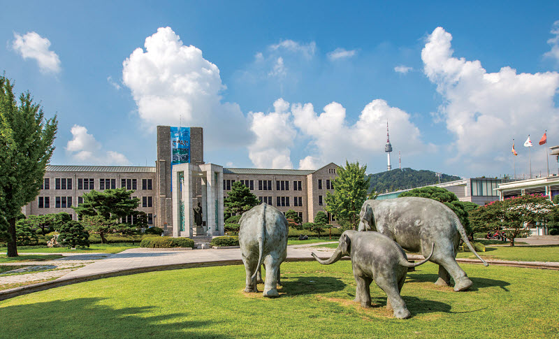 Dongguk University campus in Jung-gu, Seoul (Dongguk University)