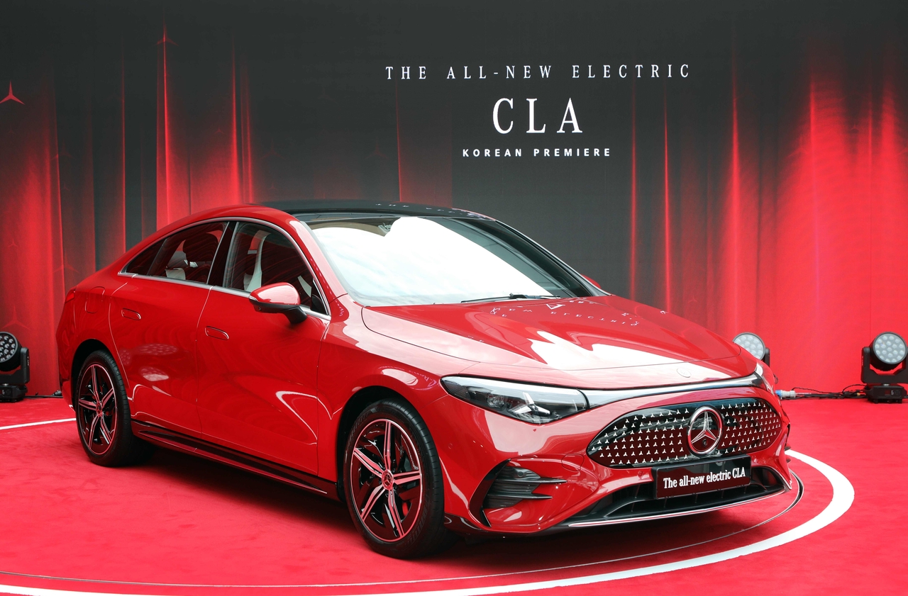 Mercedes-Benz's all-new electric CLA sedan (Mercedes-Benz Korea)