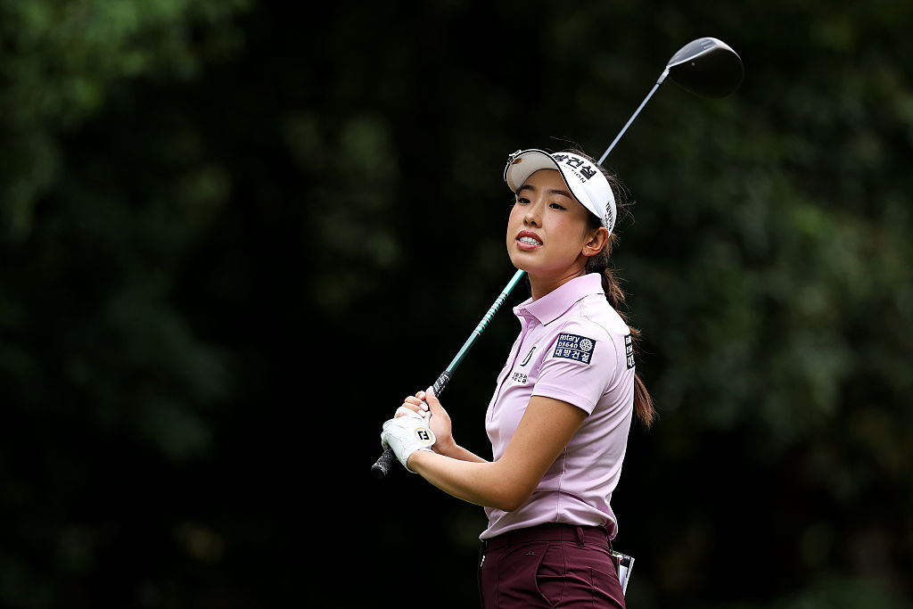 Noh Ye-rin also received a two-stroke slow-play penalty during the third round of the same tournament. [Getty Images]