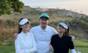 안정환♥이혜원, 韓서 취업한 딸과 골프장 나들이..남다른 유전자