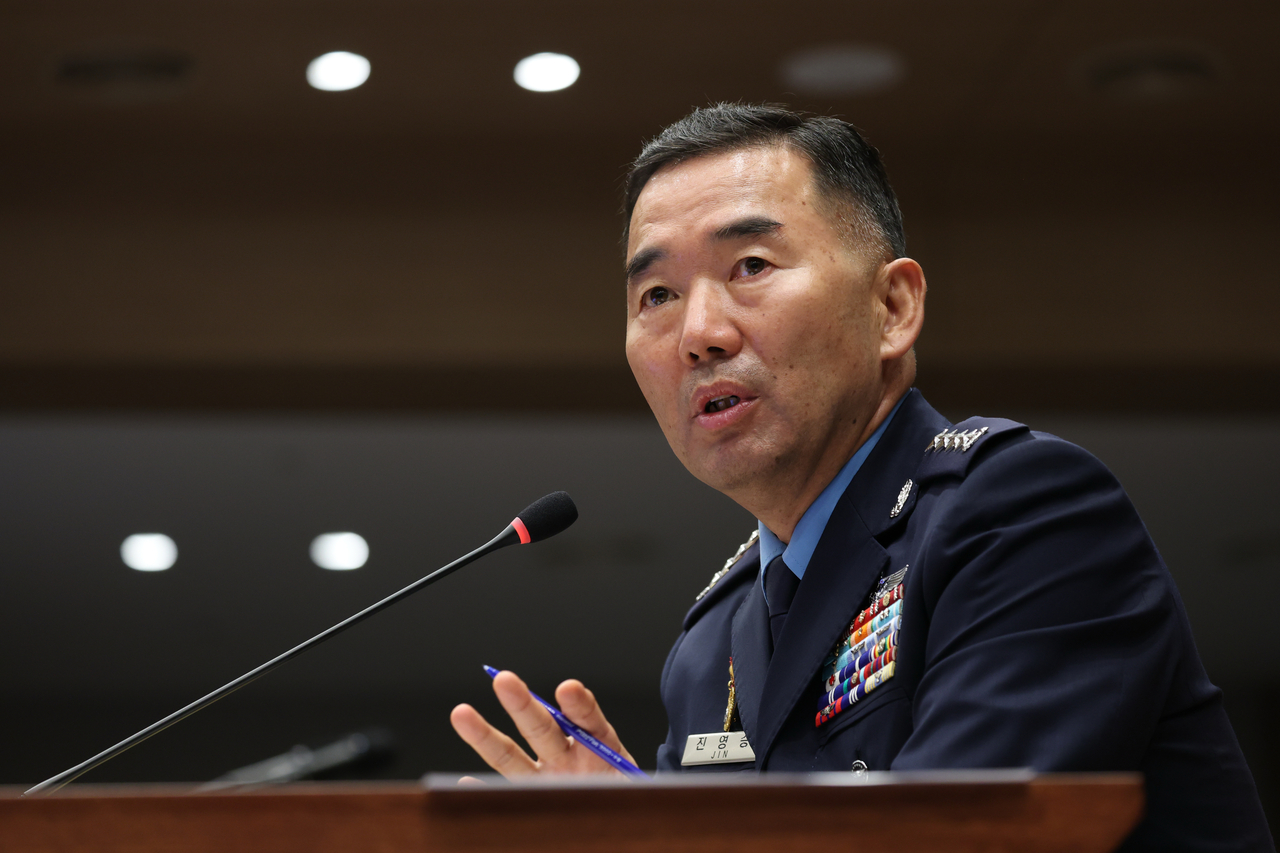 Joint Chiefs of Staff (JCS) Chairman Gen. Jin Yong-sung (Yonhap)