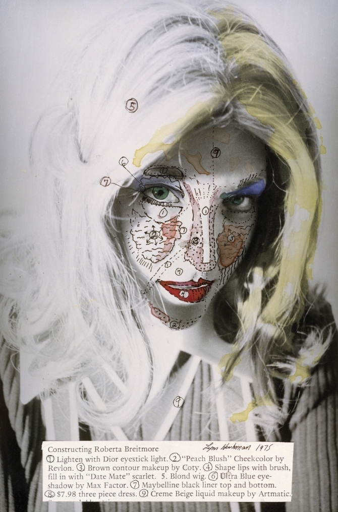 Lynn Hershman Leeson’s “Roberta’s Construction Chart #1” (1975) (SeMA)