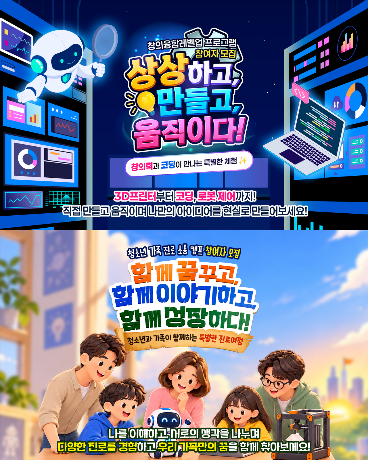 교육 홍보포스터