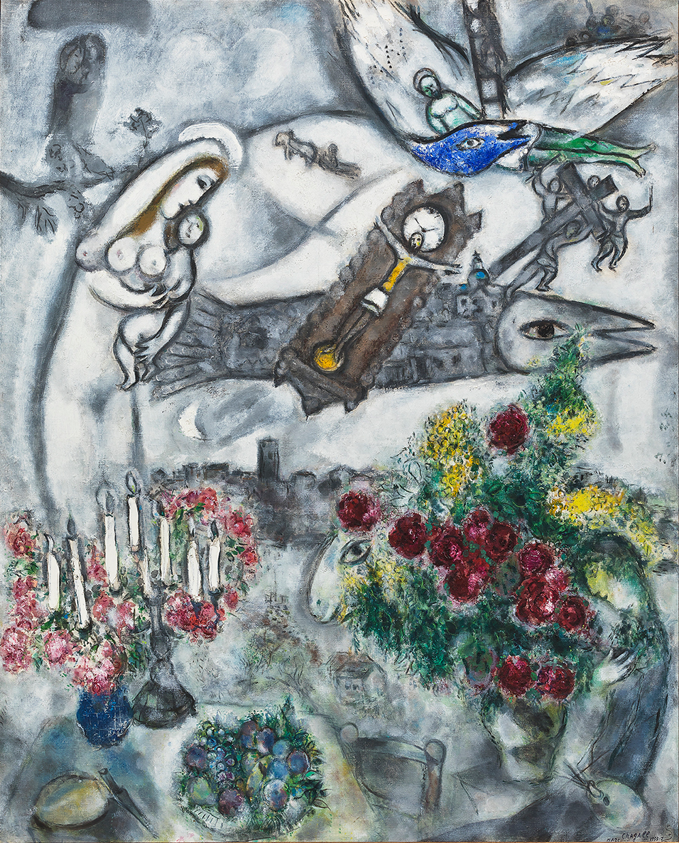 마르크 샤갈 ‘방스 주변’. [ⓒMarc Chagall/ADAGP, Paris-SACK, Seoul]