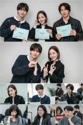 ‘나인 투 식스’ 11월 25일 첫 방송..육성재X박민영X고수, 대본 리딩 현장