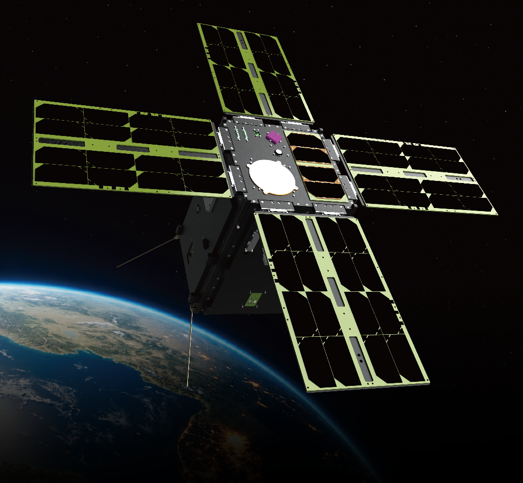 A cubesat carrying an AI module developed by Korea Aerospace Industries. [KAI]