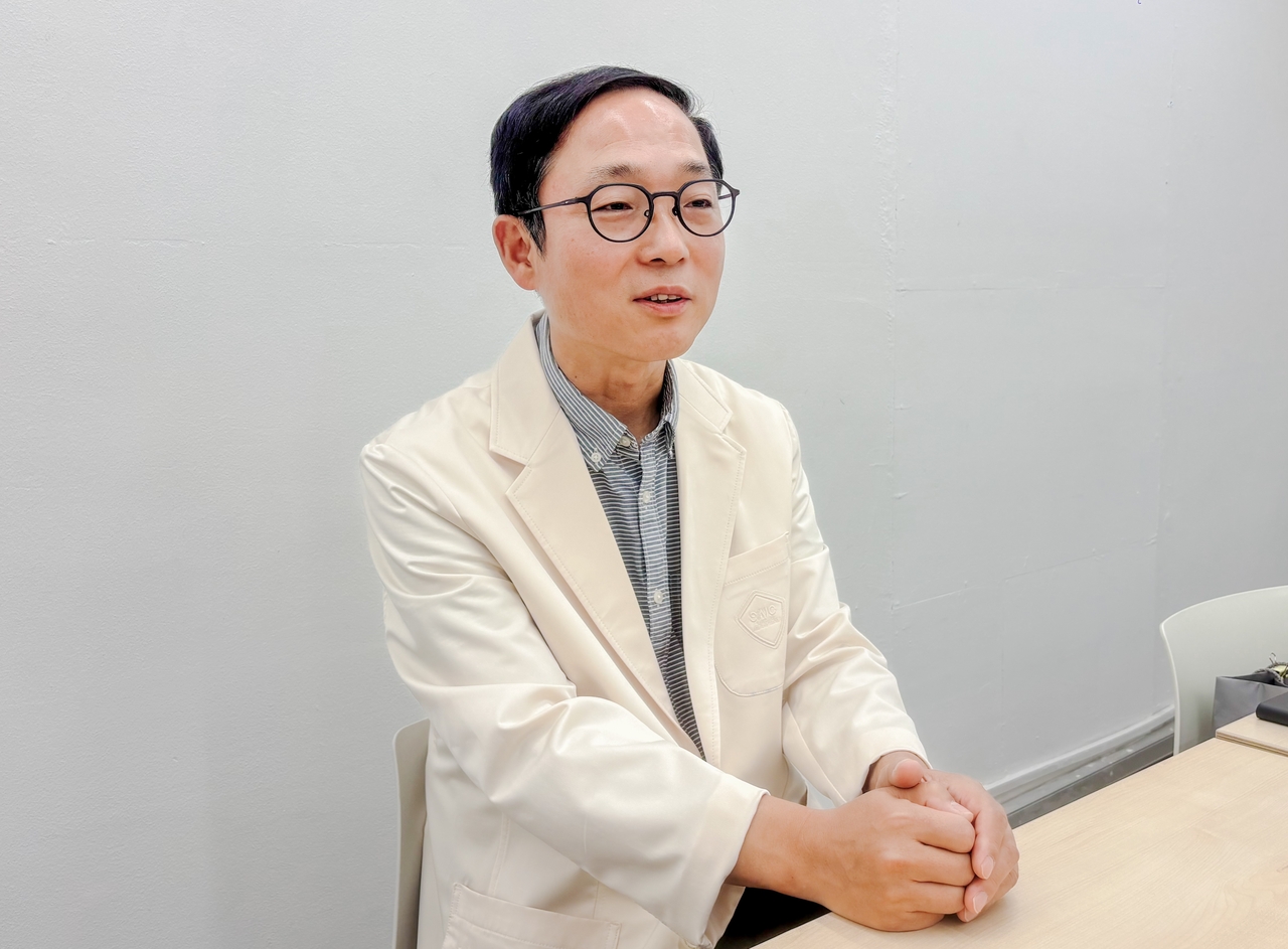 박철영 강북삼성병원 내분비내과 교수가 지난 12일 헤럴드경제와 인터뷰하고 있다. 최은지 기자.