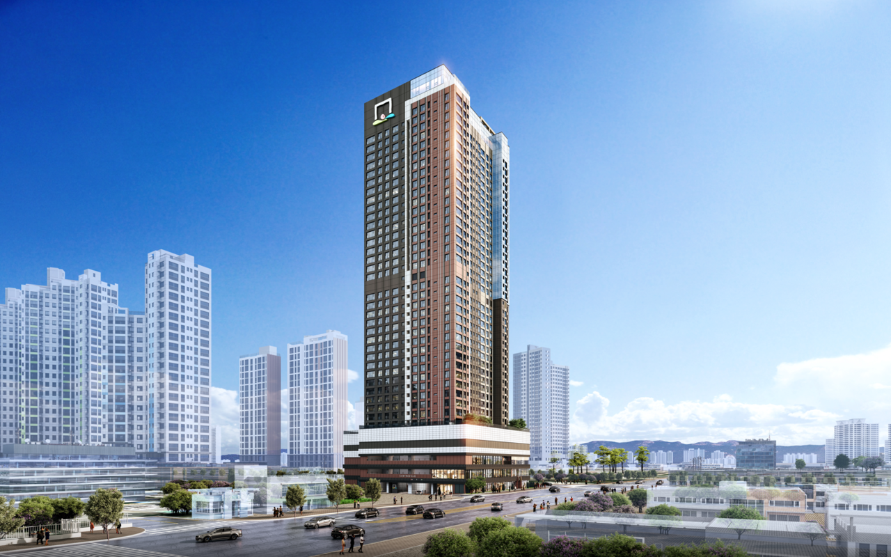 A rendering of Nam Chuncheon Centreville. [Dongbu]